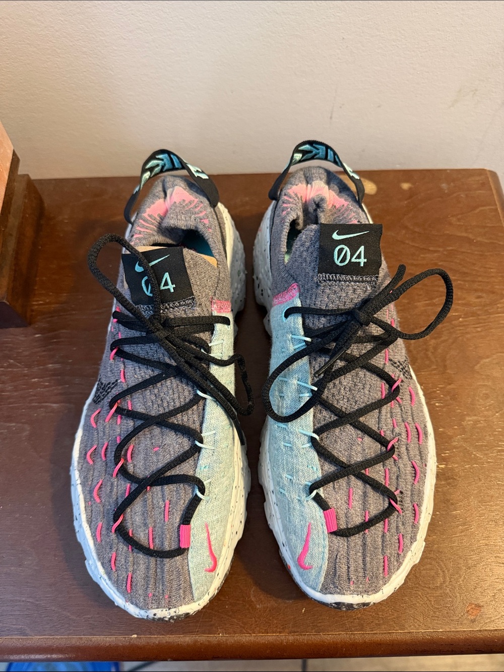Nike Women’s Grey & Pink Athletic Sneakers